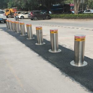870mm Automatic Bollard Guardrail Post Barrier for Outdoor Use