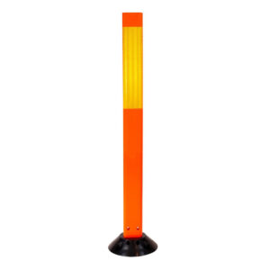 Custom Ground Mounted 106cm Flexible Reflective Delineator Post