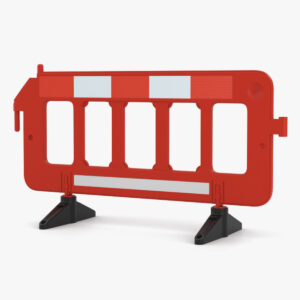 Traffic Road Safety Control 200x100x45cm Durable Barrier Fence
