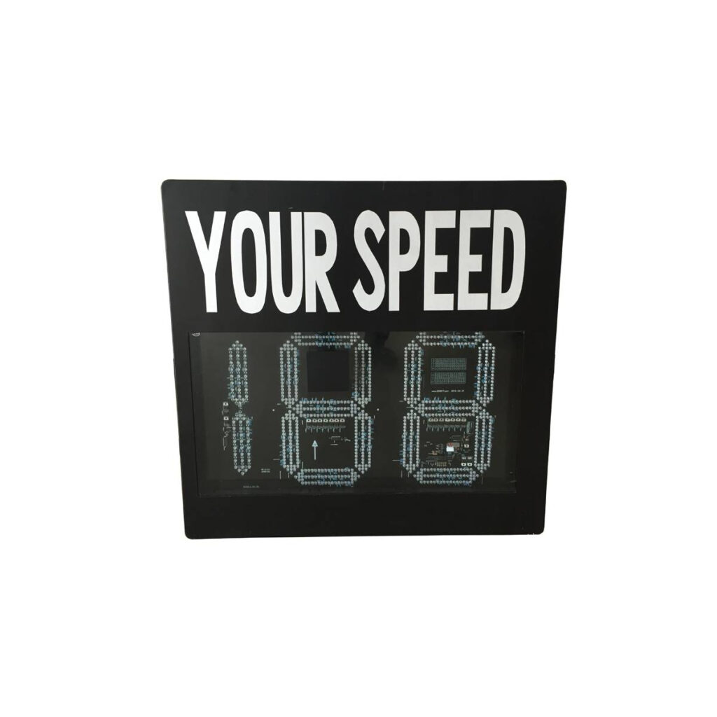 Flashing Speed Limit Sign 118x118cm Dynamic Speed Radar