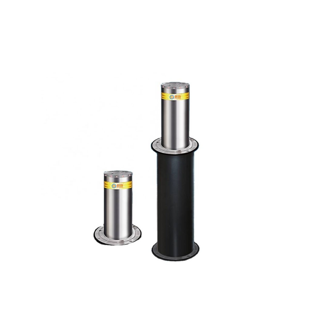 Hydraulic 220x220x600mm Automatic Road Parking Bollard System
