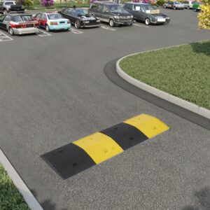 Wholesale 100x35x5cm Rubber Portable Highway Humps