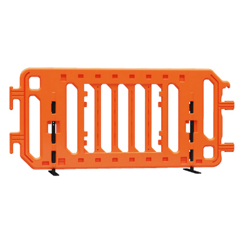 Portable 200x100x45cm Plastic Durable Traffic Barrier Fence