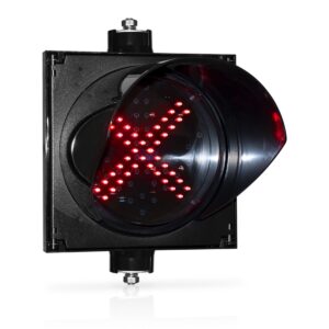 Top sales 200mm Red Cross Green Arrow Signal Light For Safety