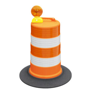 Removable 100cm Traffic Safety Drums Crowd Control Barrel