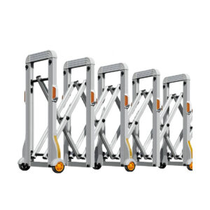 Portable Aluminum Retractable Parking Barrier 900x660mm
