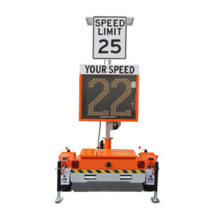 Top Quality 91x97cm Variable Radar Digital Speed Limit Trailers