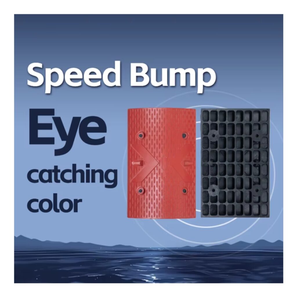 Flexible High Visibility 506x350x50mm Speed Reducer Bump