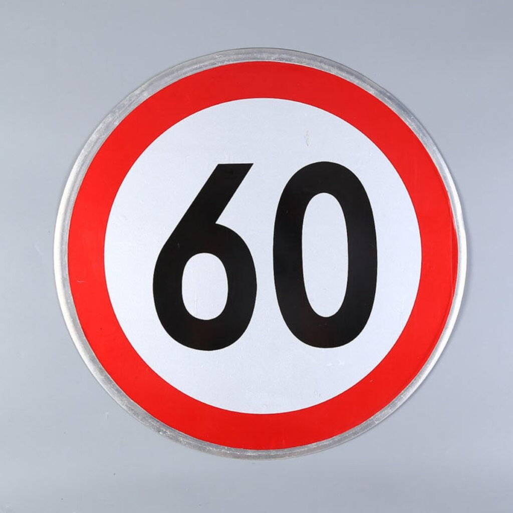 Wholesale Aluminium 25W Solar Powered Speed Warning Sign