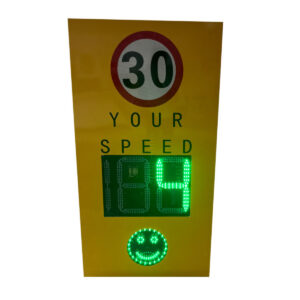 Warning Radar Speed Sign