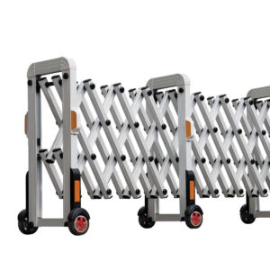 Retractable 90x42x1000cm Aluminum W Beam Barrier Gate