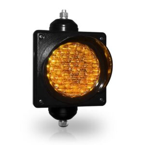 Wholesale Factory Direct Price 100mm Yellow Traffic Warning Light