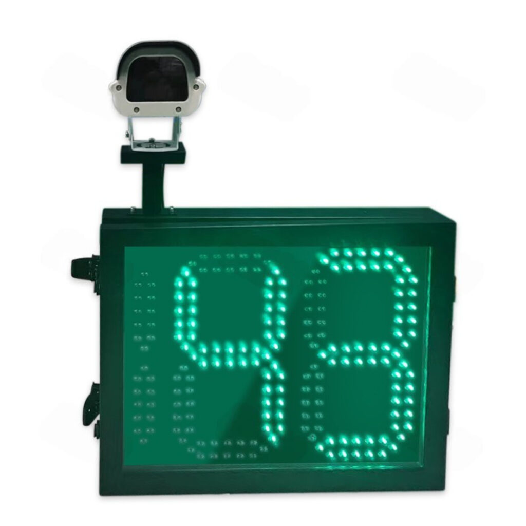 Top Sale Urban Electricity Supply 520x400mm Speed Radar Sign